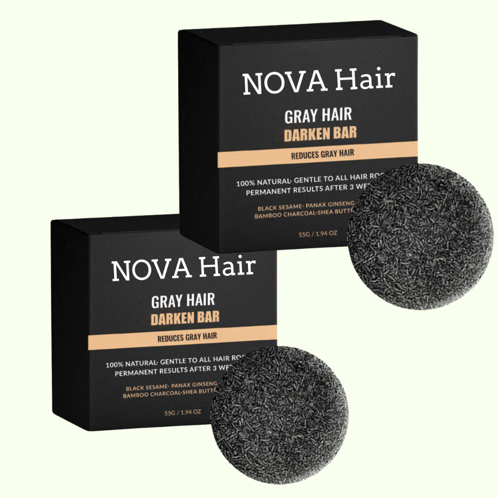 Hair Darkening Shampoo Bar (2 Pcs)