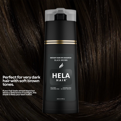 PPD-Free Instant Hair Dye Shampoo