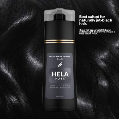 PPD-Free Instant Hair Dye Shampoo