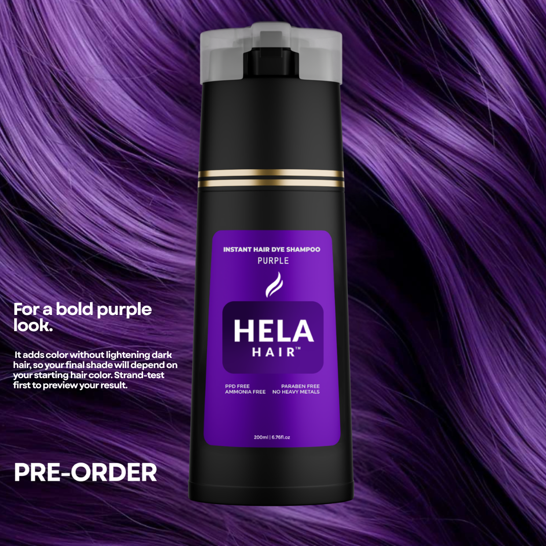 PPD-Free Instant Hair Dye Shampoo