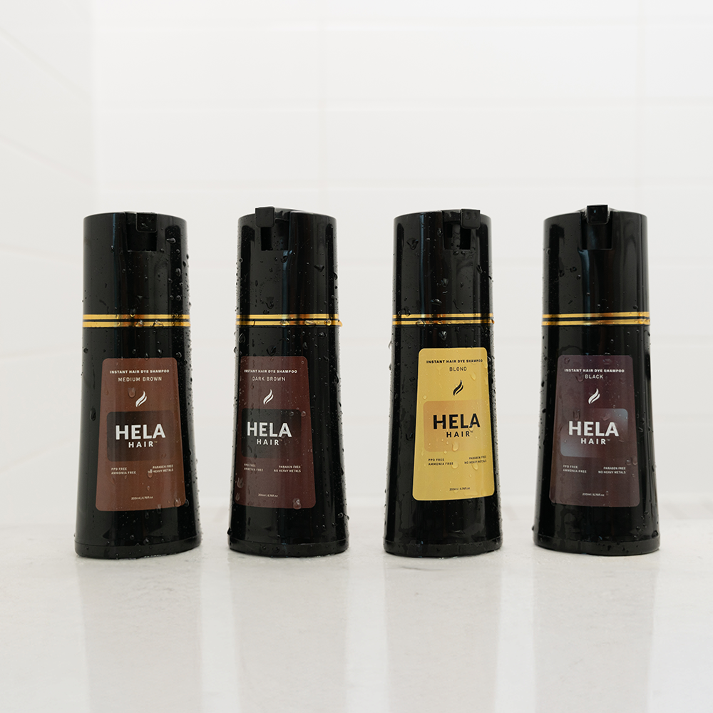 Hela Hair™ - Instant Hair Dye Shampoo